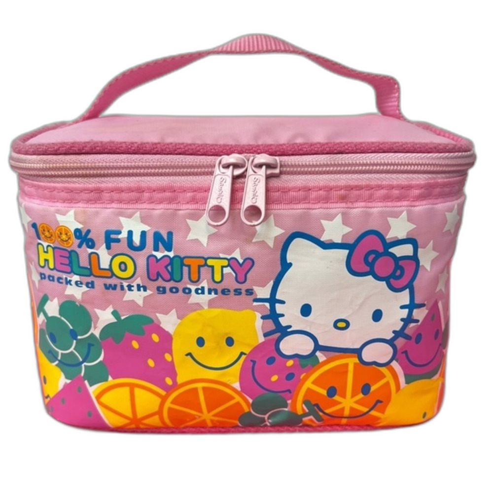 Sanrio Hello Kitty Train Case Vintage, Rare 1976, 2003